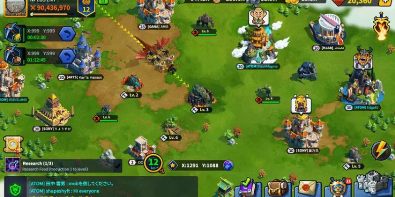 Chi tiết từng bước trong cách chơi League of Kingdoms